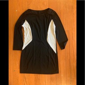 3/4 Sleeve Black and White Top